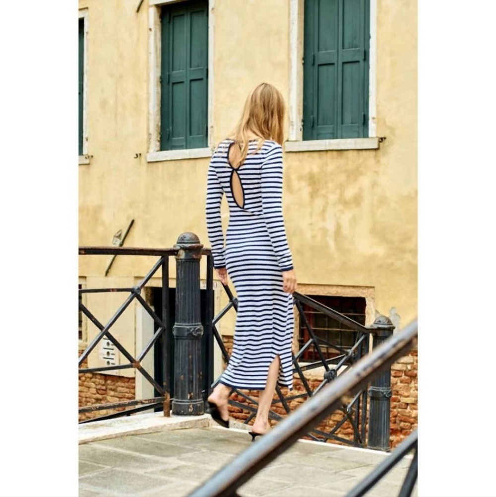 NWT Ciao Lucia Sabine Stripe Dress Size S